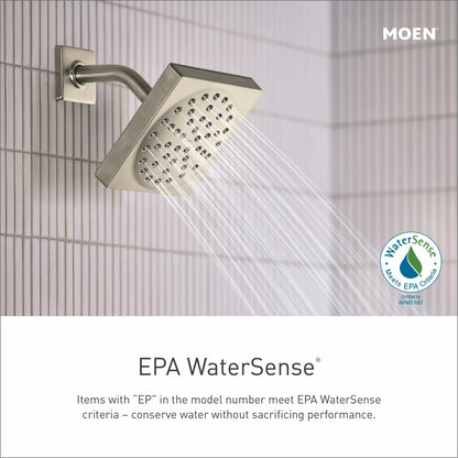 MOEN Genta UT2472EPBN LX M-CORE 2-Series 1-Handle Shower Trim Kit in Brushed Nickel (Valve Required)