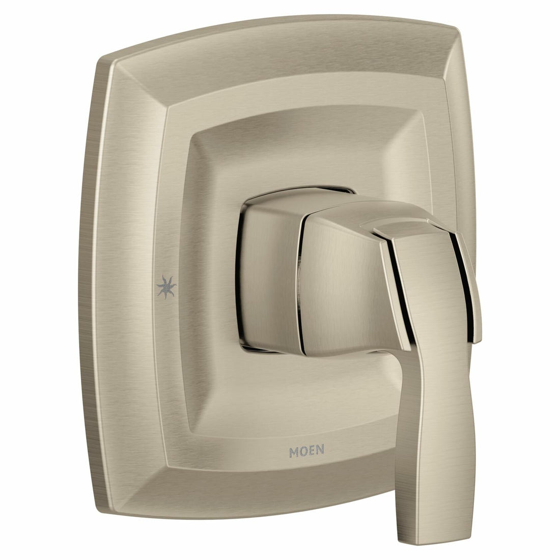 MOEN Voss UT3691BN M-CORE 3-Series 1-Handle Valve Trim Kit in Brushed Nickel (Valve Required)