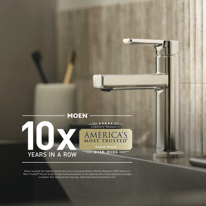 MOEN 90-Degree S3894 Diverter Tub Spout with Slip-fit CC Connection in Chrome