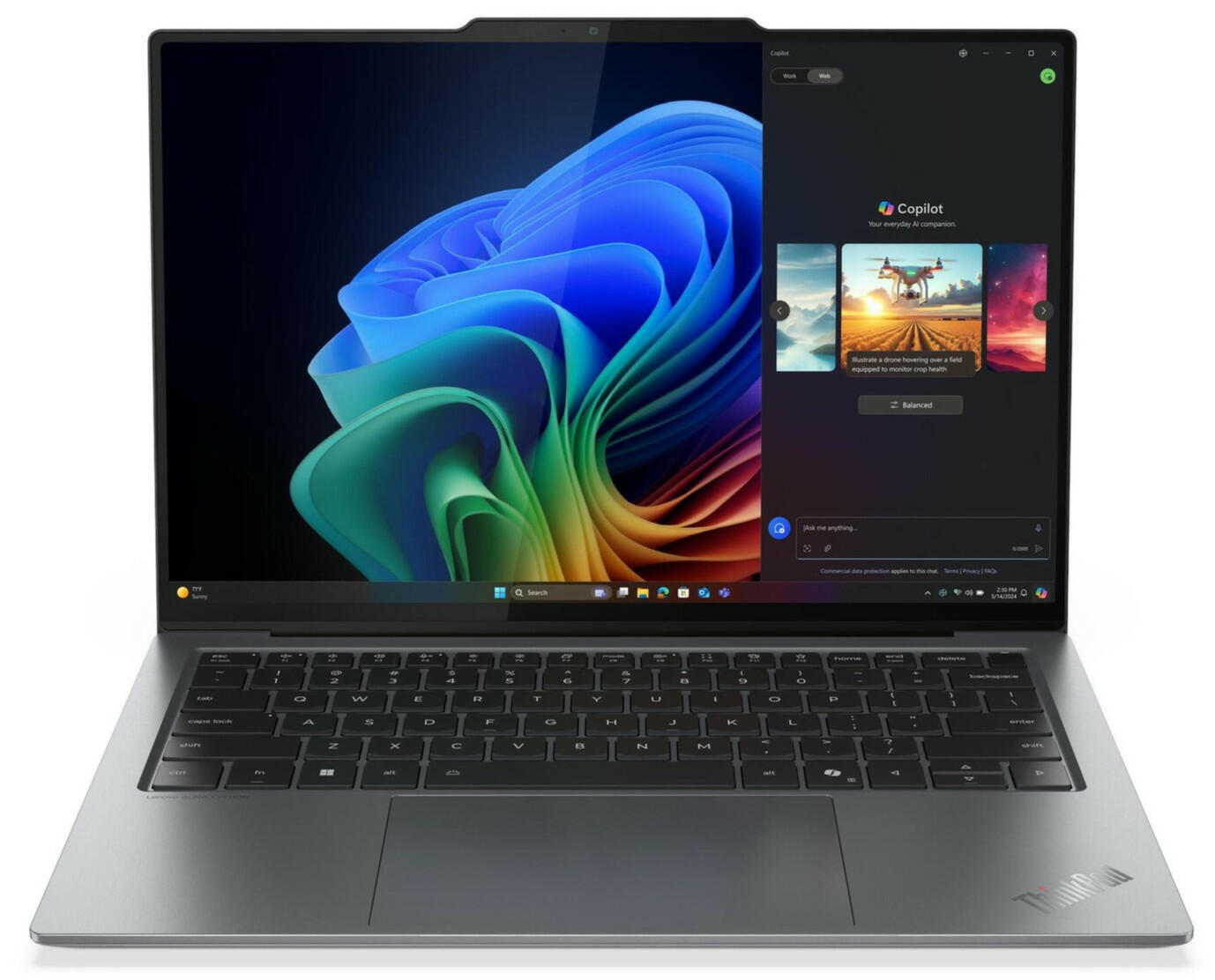 Lenovo Thinkpad X9-14 Gen 1 14" OLED CoPilot+ PC Notebook Intel Core Ultra 7 258v Processor 32 GB LPDDR5x 1TB SSD Intel Arc Graphics Grey - 14" WUXGA OLED Display - Core Ultra 7 258V - 32 GB LPDDR5x -