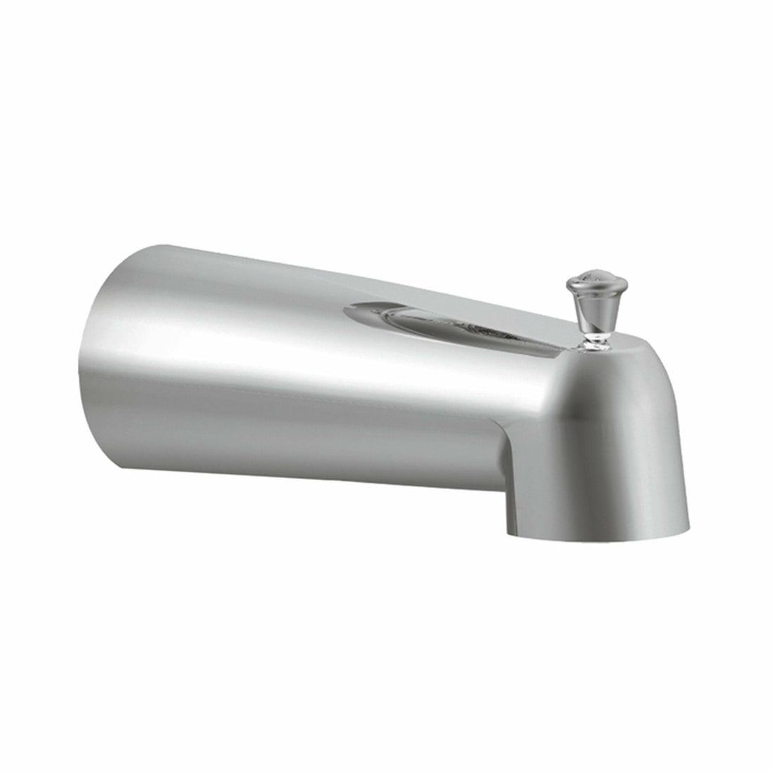 MOEN Eva 3853 Replacement 7-Inch Tub Diverter Spout 1/2-Inch Slip Fit Connection in Chrome
