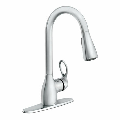 MOEN Kleo CA87011 Single-Handle Pull-Down Sprayer Kitchen Faucet with Reflex and