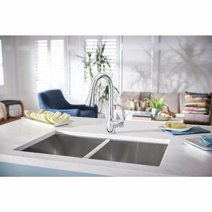 MOEN Kleo CA87011 Single-Handle Pull-Down Sprayer Kitchen Faucet with Reflex and