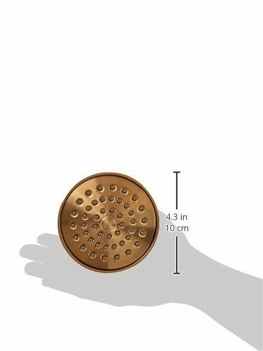 MOEN 6399BG One-Function 3-5/8" Diameter Round Spray Head in Brushed Gold