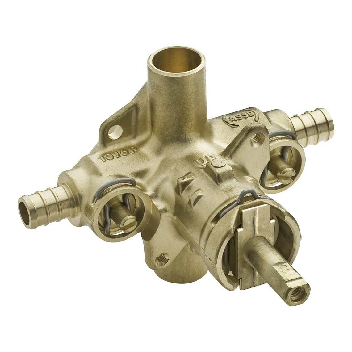MOEN 8373HD Brass Commercial 1/2-Inch PEX Posi-Temp Bathroom Shower Valve