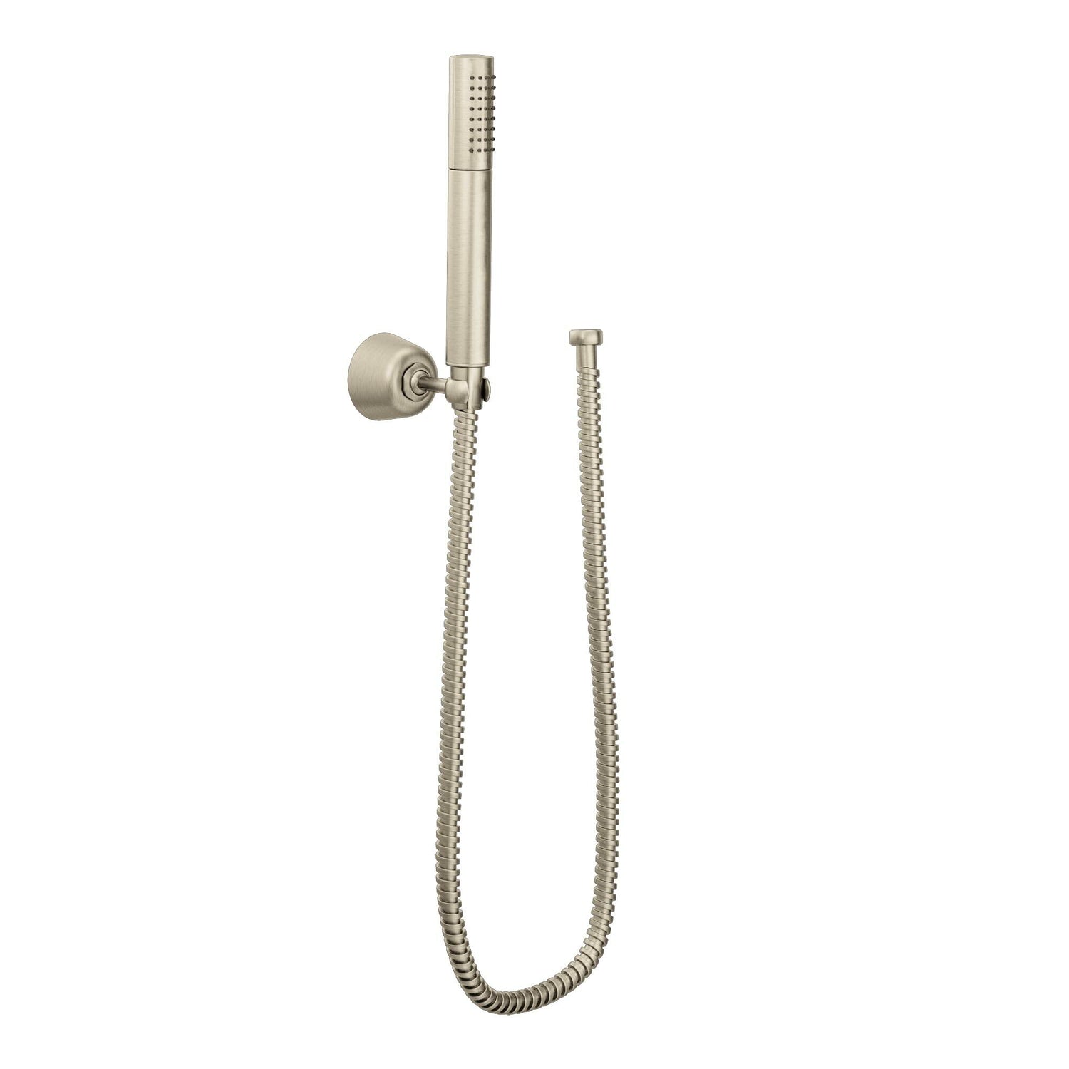 MOEN Fina S11705EPBN Eco-Performance Handheld Showerhead with Wall Bracket and 69-Inch-Long Hose in Brushed Nickel