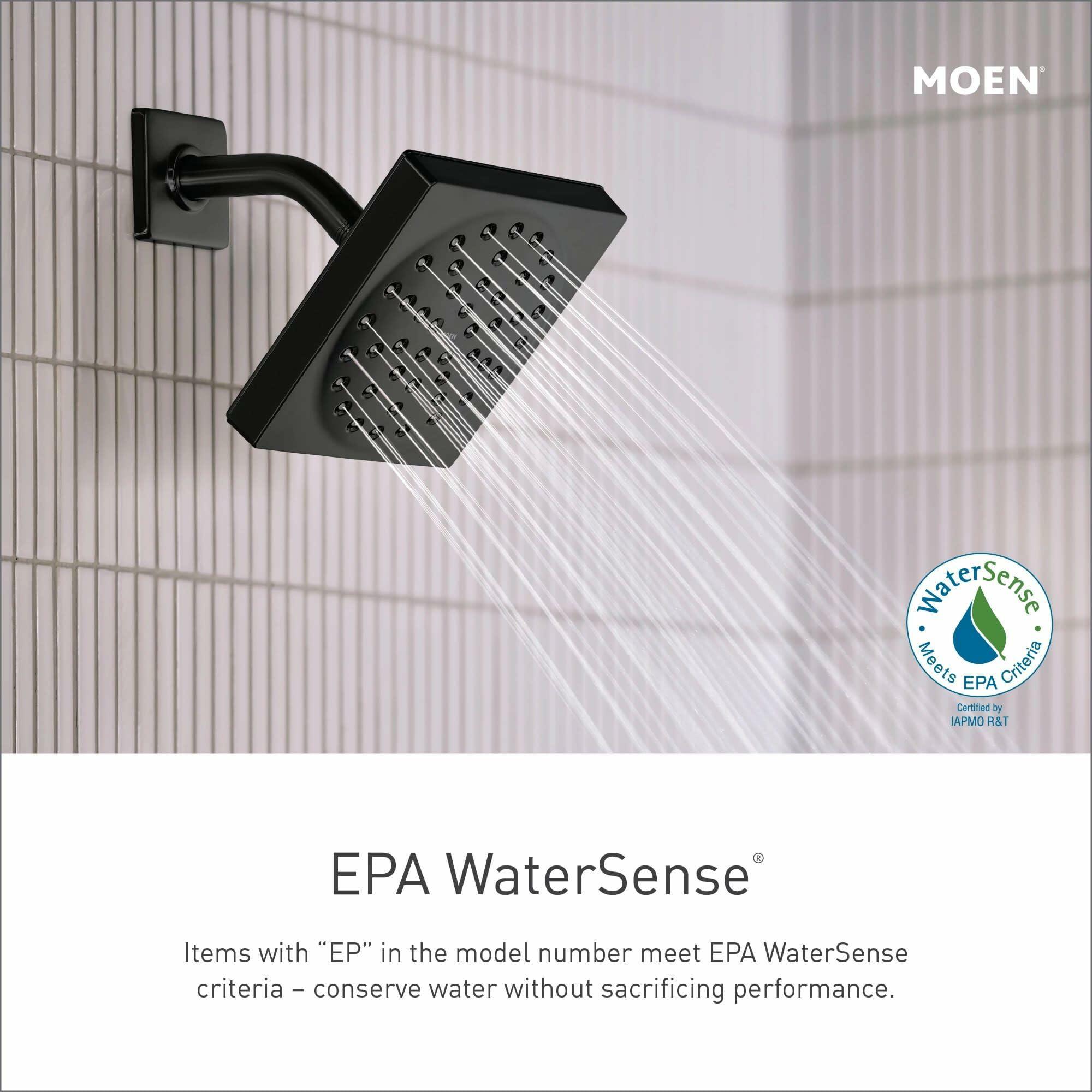 MOEN Align UT3292EPBL M-CORE 3-Series 1-Handle Eco-Performance Shower Trim Kit in Matte Black (Valve Required)