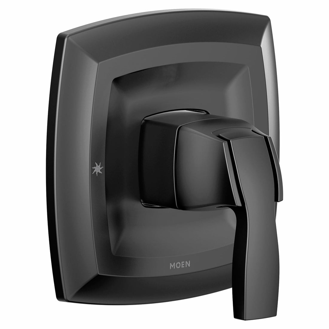 MOEN Voss UT3691BL M-CORE 3-Series 1-Handle Valve Trim Kit in Matte Black (Valve Required)