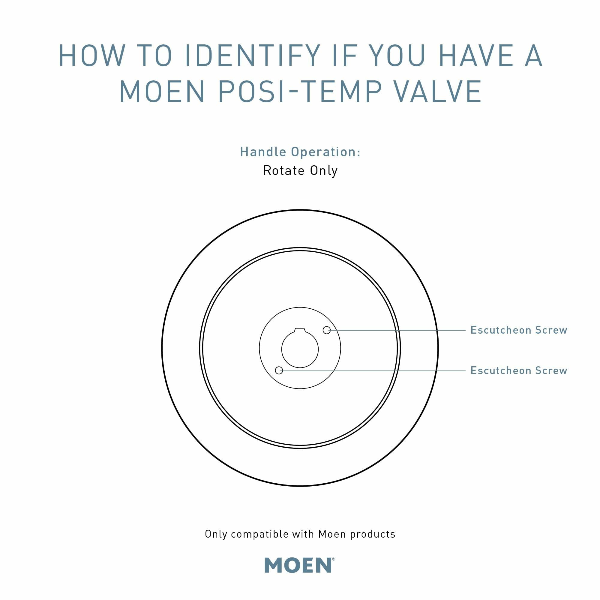 MOEN Belfield T2313ORB Posi-Temp Tub/Shower Trim Kit in Oil Rubbed Bronze (Valve Required)