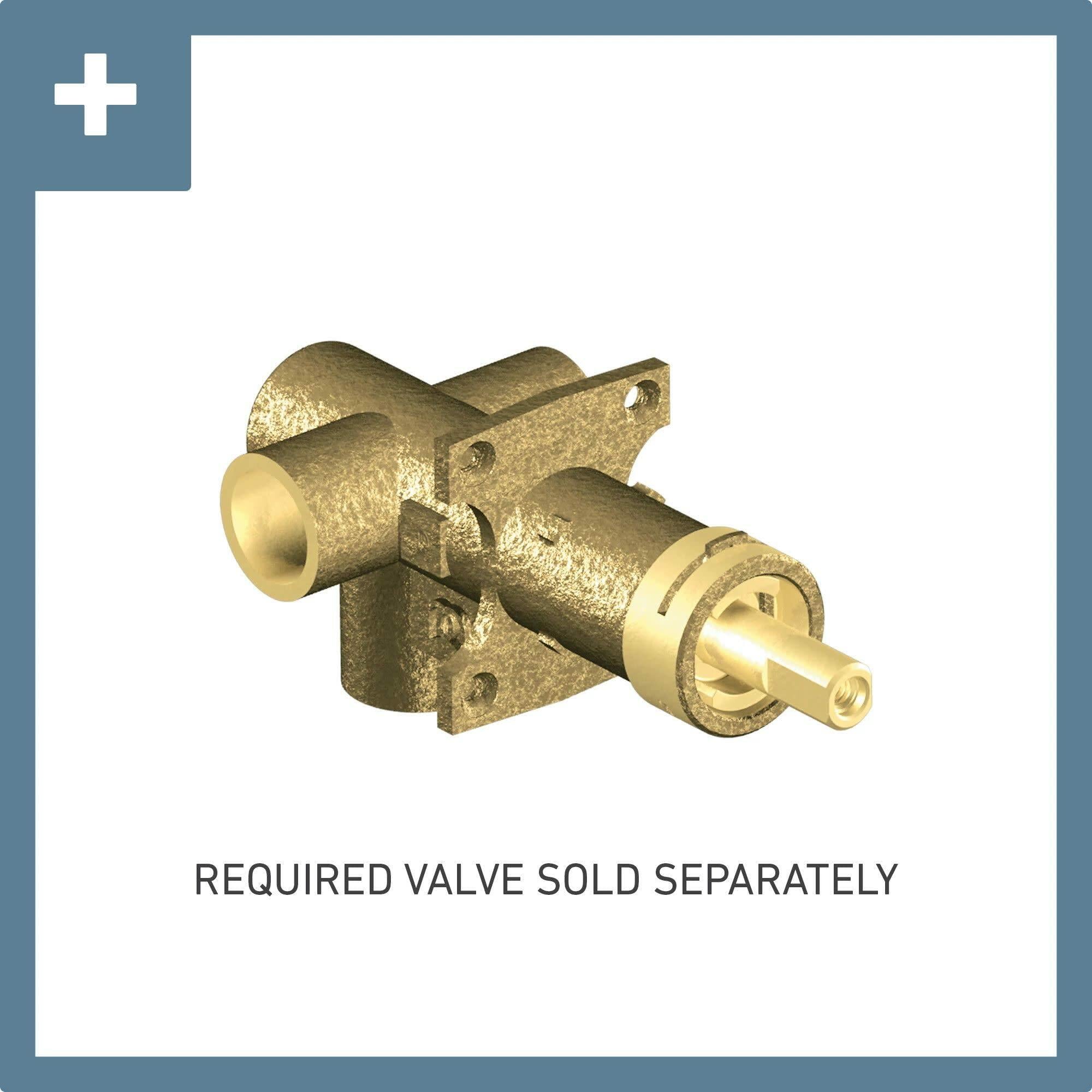 MOEN Voss T4611BG  Diverter Transfer Valve Trim in Brushed Gold (Valve Required)