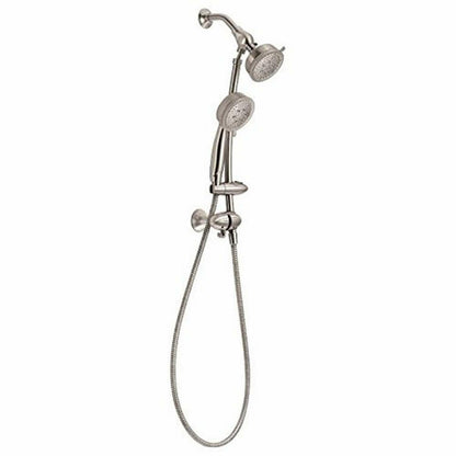 MOEN Caldwell 25000EPSRN Five-Function 4" Spray Head with Handshower in Spot Resist Brushed Nickel