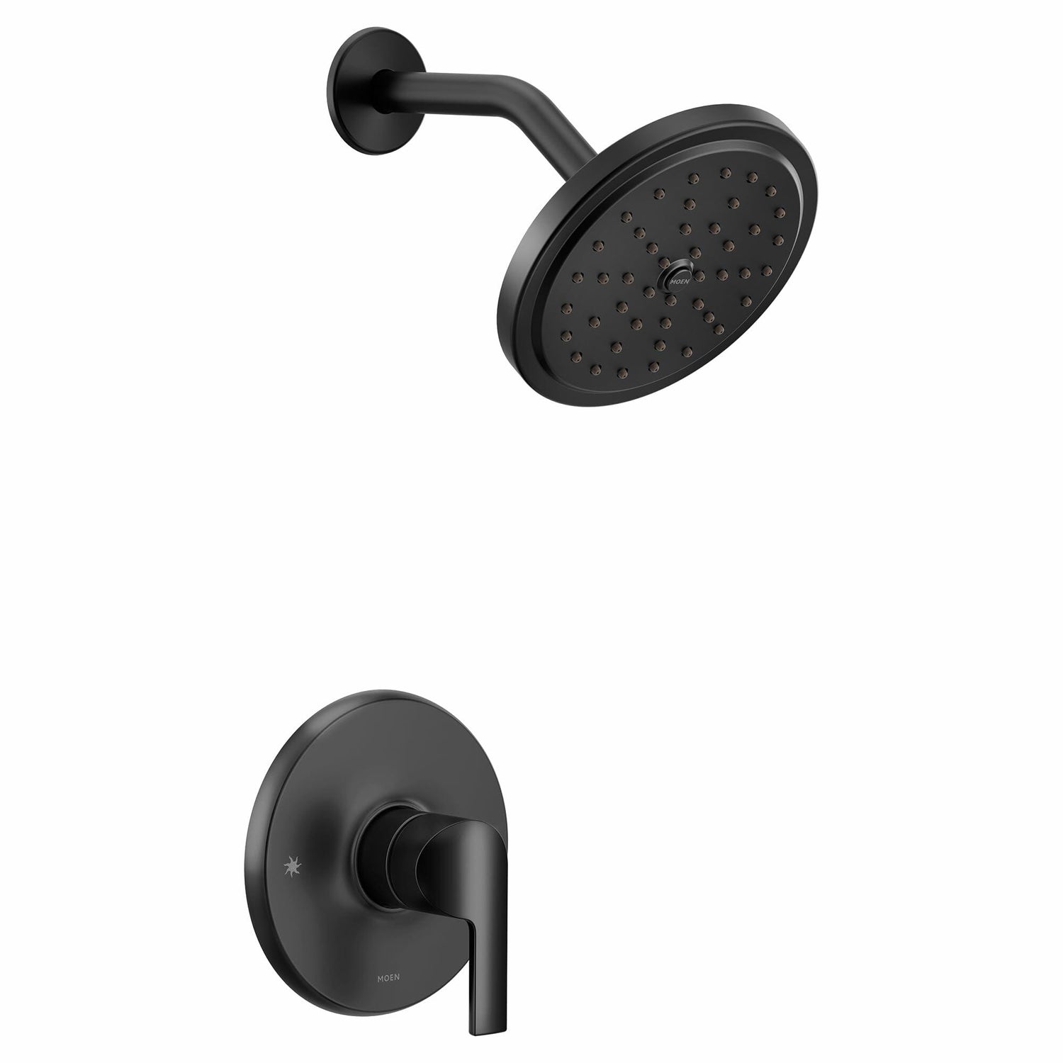 MOEN Doux UTS3202EPBL M-CORE 3-Series 1-Handle Eco-Performance Shower Trim Kit in Matte Black (Valve Required)