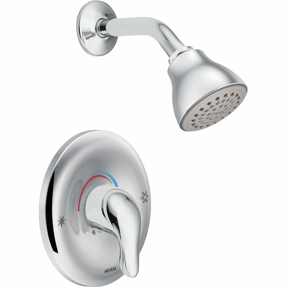 MOEN Chateau TL181 Single Handle Posi-Temp Pressure Balanced Valve Trim in Chrome (Valve Required)