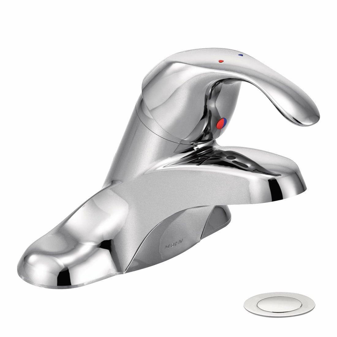 MOEN M-BITION 8437 Single Handle Centerset Bathroom Sink Faucet in Chrome
