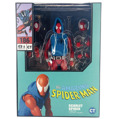 CT Toys Spider-Man Scarlet Spider Comic Version 6" Action Figure Toy Mafex 