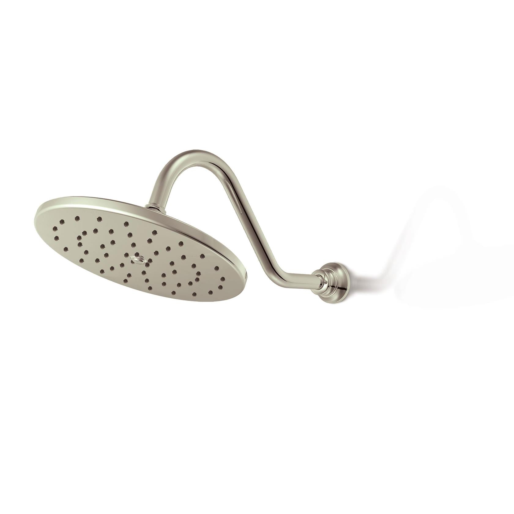 MOEN Waterhill S112NL 10-Inch Single Function Rainshower Showerhead with Immersion Rainshower Technology in Polished Nickel