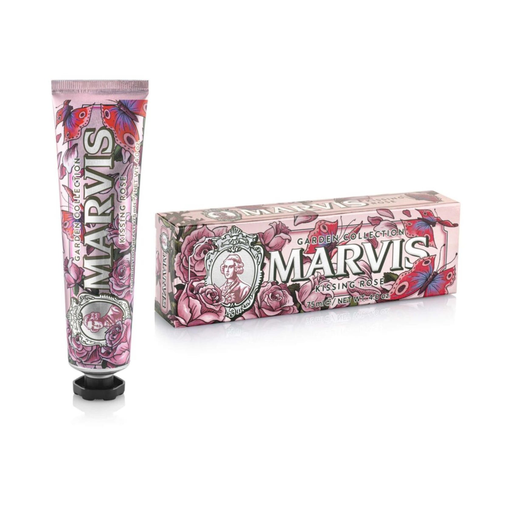 Marvis Toothpaste  Whitening Mint, Licorice, Sinuous Lily, Vegan Cruelty-Free 85 ml