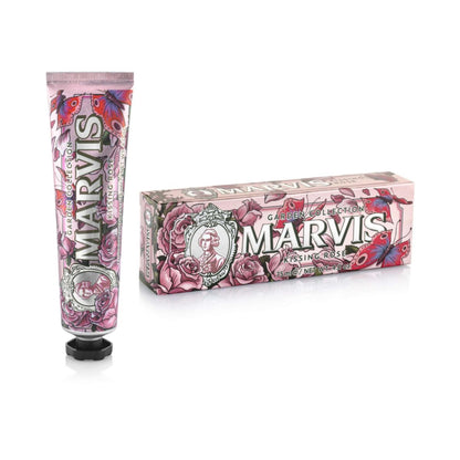 Marvis Toothpaste  Whitening Mint, Licorice, Sinuous Lily, Vegan Cruelty-Free 85 ml