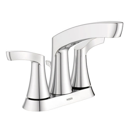 MOEN Danika WS84633 Two-Handle High Arc Bathroom Faucet in Chrome